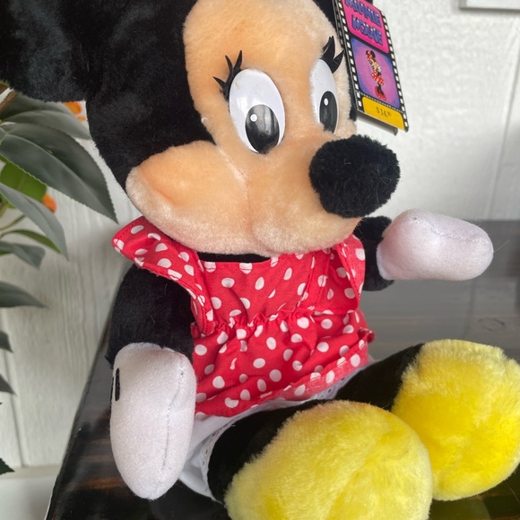 NWT Vintage 90’s Minnie Mouse Disney Parks Disney World Plush 12” Stuffed Animal - Picture 2 of 4